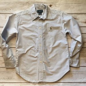 Ralph Lauren Polo oxford button up, size 12